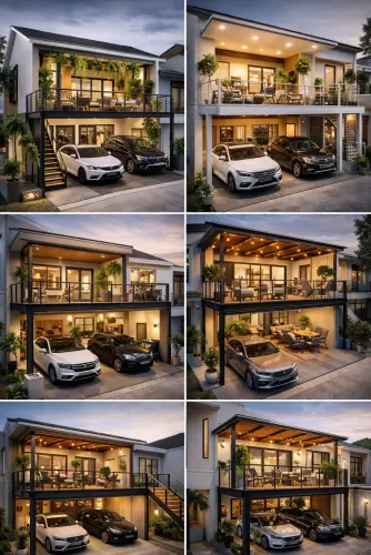 Mezannine Teras Rumah Keren di Serang Baru