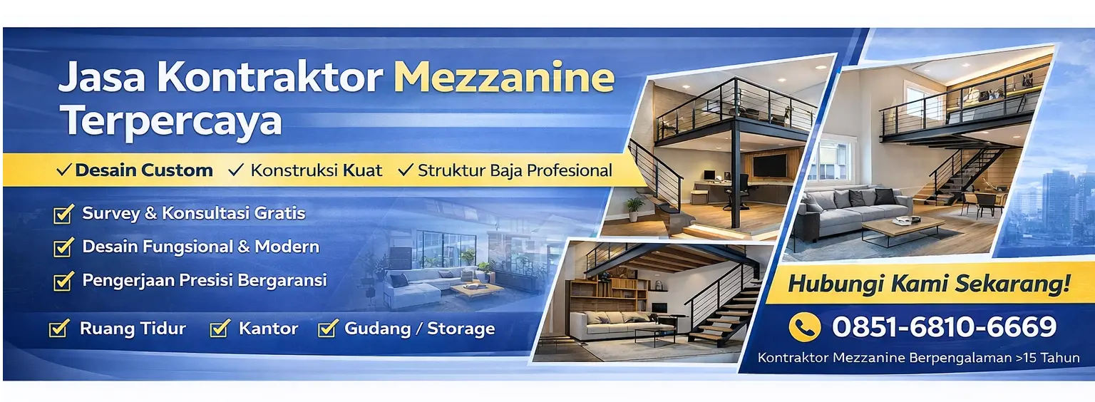 Jasa Pembuatan Mezzanine serangbaru Bergaransi